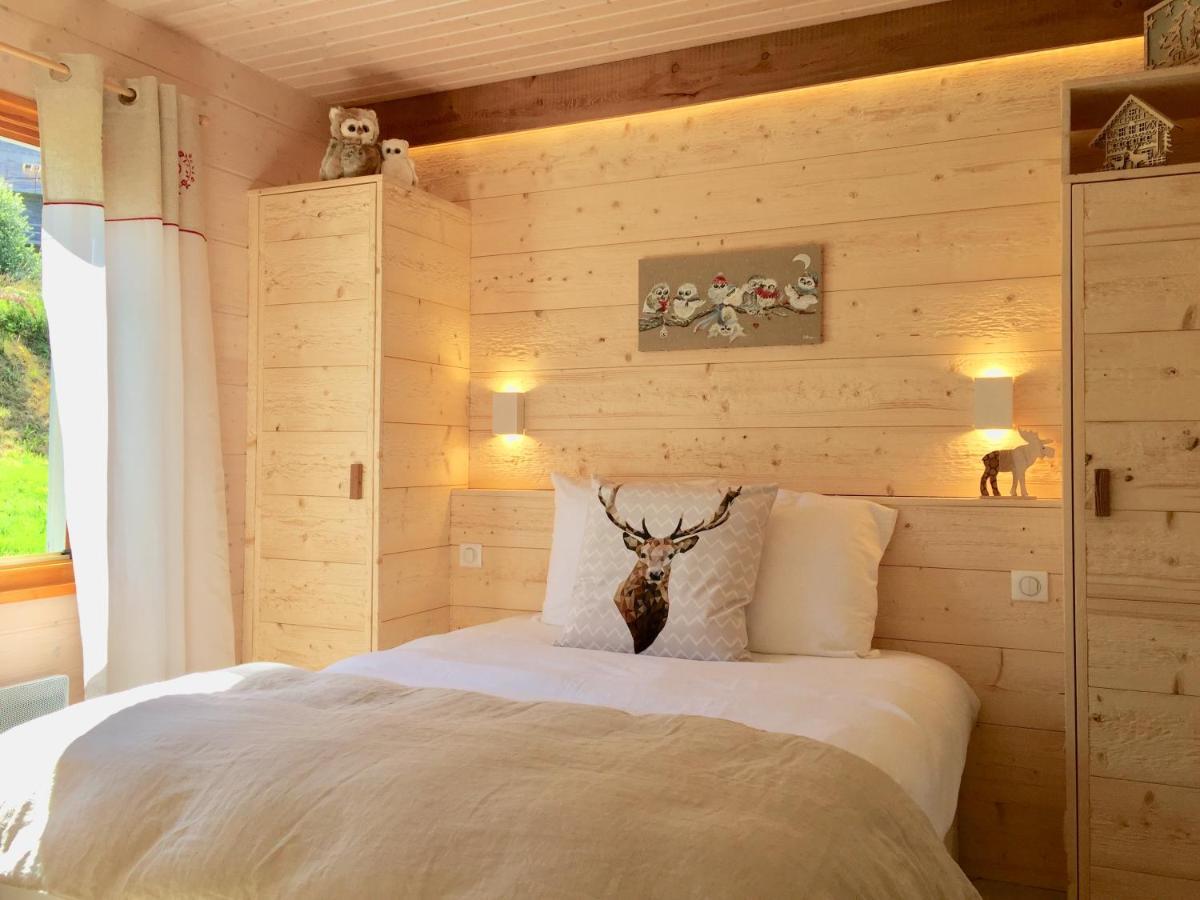 Chalet Le Flocon Bleu - Mauselaine Avec Vue Sur Le Lac De Gérardmer Εξωτερικό φωτογραφία
