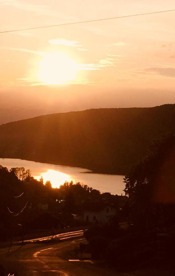 Chalet Le Flocon Bleu - Mauselaine Avec Vue Sur Le Lac De Gérardmer Εξωτερικό φωτογραφία